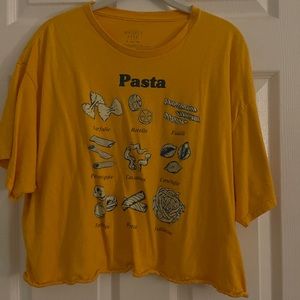 Pasta crop top
